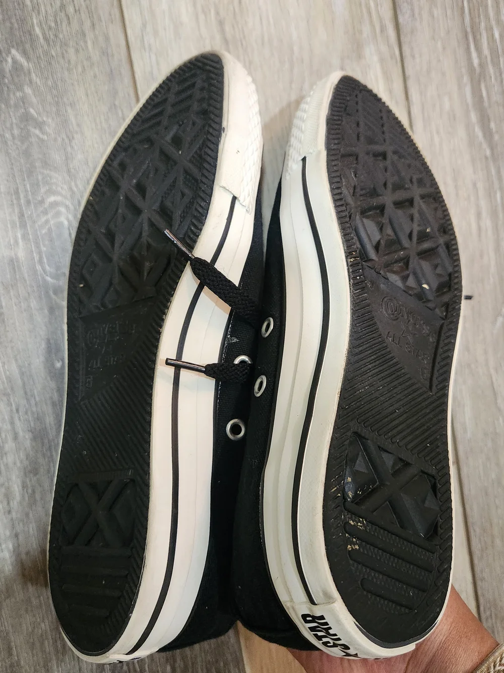 Converse Black Joker Graphic High-Top Sneakers Size 6 Men - Picture 6 of 7